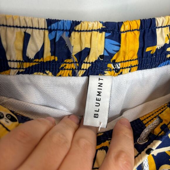 Bluemint Men’s Swim Trunks Sloth Printed - Picture 4 of 9